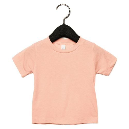 Bella Canvas Baby Triblend Short Sleeve Tee Peach Triblend